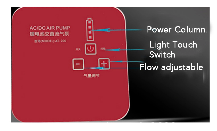 AC/DC Automatic Emergency Battery Backup Aquarium Air Pump 2 Outlets