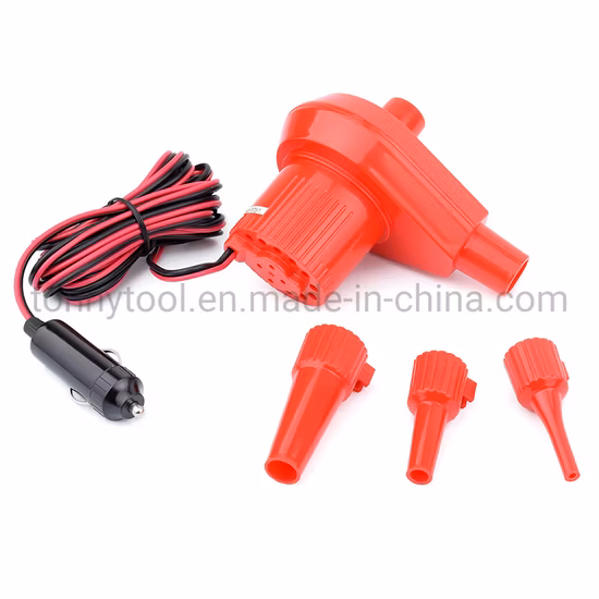 Портативный электрический воздушный насос переменного тока 110 В/постоянного тока 12 В для надувных лодок, плота, лодки, надувной кровати, игрушки для бассейна, кольцо для плавания