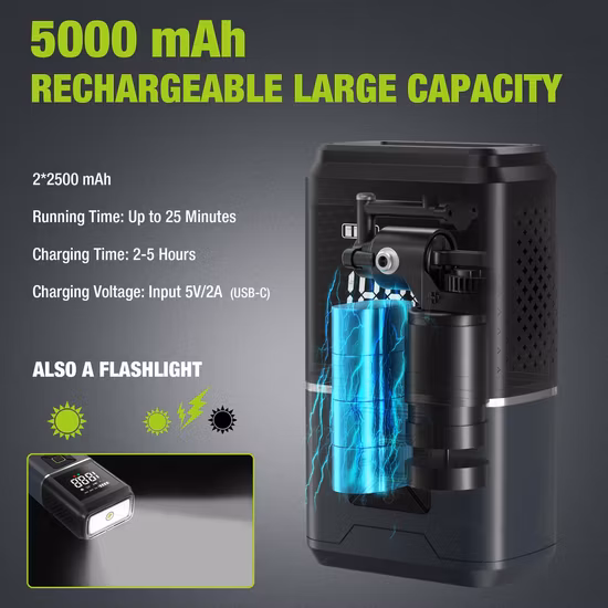 12В 12,6В 80Вт 120Вт несколько функций литиевая аккумуляторная батарея автомобильный воздушный насос