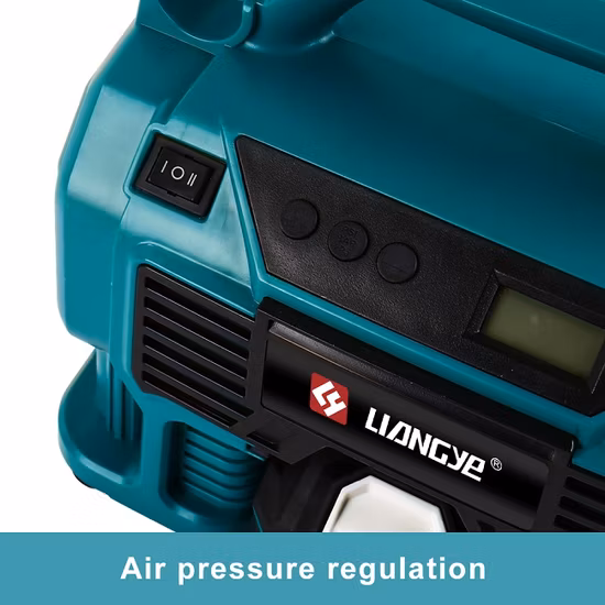 Liangye аккумуляторные электроинструменты 18 В беспроводной портативный автомобильный насос для накачивания шин